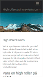 Mobile Screenshot of highrollercasinoreviews.com